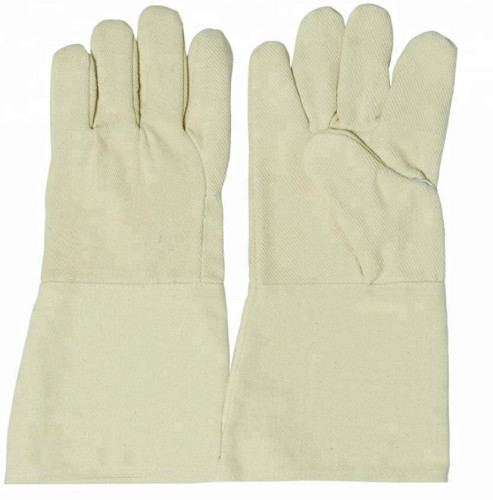 Hot mill glove, double palm hot mill glove & industrial working glove